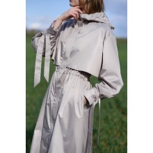 Плащ тренч дощовик raincoat by Parasol’ka Beige 164-169см (200101) Плащ тренч дощовик raincoat by Parasol’ka Beige 164-169см (200101)