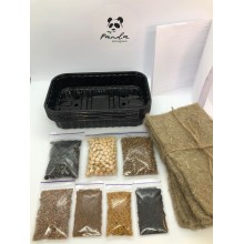 Набір для вирощування мікрозелені Panda microgreen на 7 врожаїв (7 видів культур)